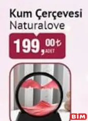 NATURALOVE KUM ÇERÇEVESİ